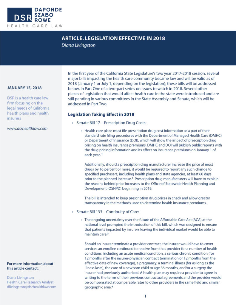 Article_Legislation_Effective_in_2018_v1.1 - DSR Health Law